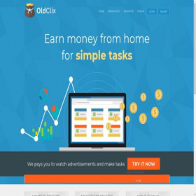 Скриншот главной страницы сайта oldclix.com