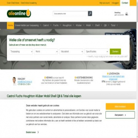 Скриншот главной страницы сайта olieonline.com