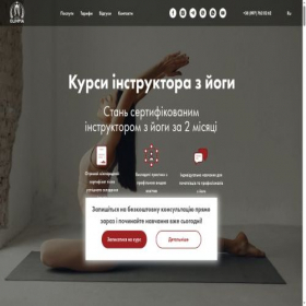 Скриншот главной страницы сайта olimpia-school.com