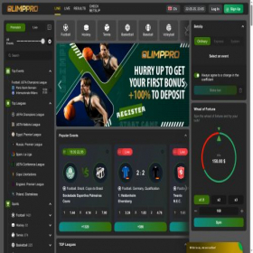 Скриншот главной страницы сайта olimpp.bet