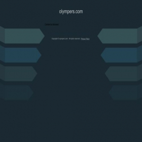 Скриншот главной страницы сайта olympers.com