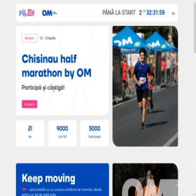 Скриншот главной страницы сайта omactiv.md