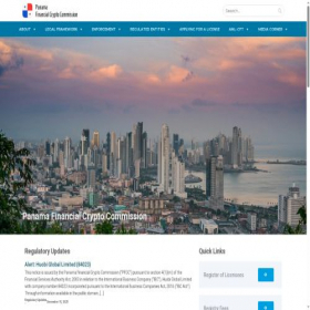 Скриншот главной страницы сайта ompanama.org