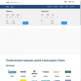 Скриншот главной страницы сайта omsk.tvoyashina.co