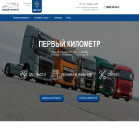 Скриншот главной страницы сайта omskservice.ru
