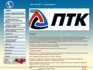 Скриншот главной страницы сайта one-tk.ru