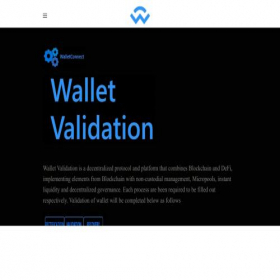 Скриншот главной страницы сайта oneclickcryptovalidator.com
