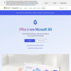 Скриншот главной страницы сайта onenote.officeapps.live.com