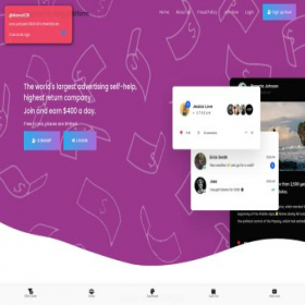 Скриншот главной страницы сайта online-earn.beauty