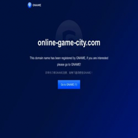 Скриншот главной страницы сайта online-game-city.com
