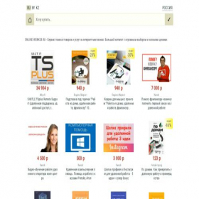 Скриншот главной страницы сайта online-work24.ru