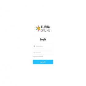 Скриншот главной страницы сайта online.alibra.ru