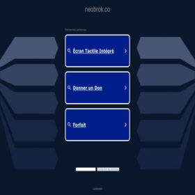 Скриншот главной страницы сайта online.neobrok.co
