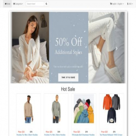 Скриншот главной страницы сайта onlinediscount.2024clearanceshop.com