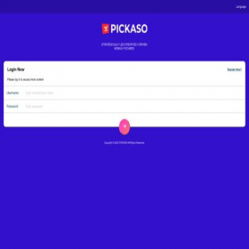 Скриншот главной страницы сайта onlypickaso.com