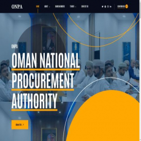 Скриншот главной страницы сайта onpa-gov.org