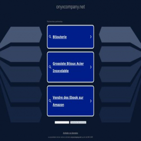 Скриншот главной страницы сайта onyxcompany.net
