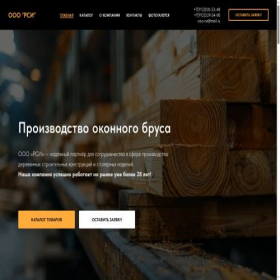 Скриншот главной страницы сайта ooo-rsi.ru