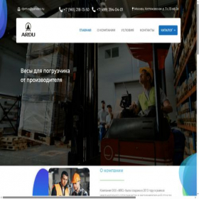 Скриншот главной страницы сайта ooomvs.com