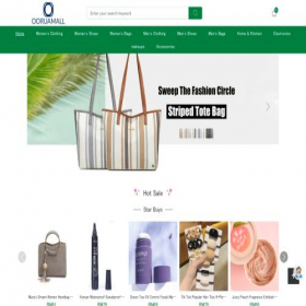 Скриншот главной страницы сайта ooruamall.com