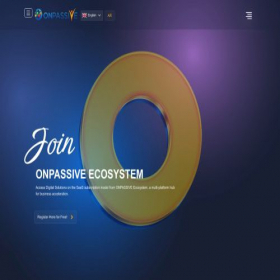 Скриншот главной страницы сайта op77.onpassive.com