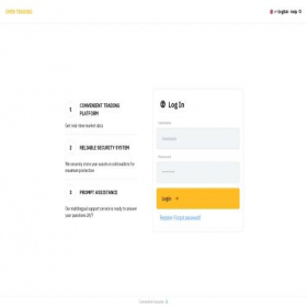 Скриншот главной страницы сайта opentrading.pro