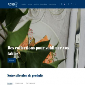 Скриншот главной страницы сайта opinel.ru.com