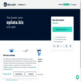 Скриншот главной страницы сайта oplata.biz