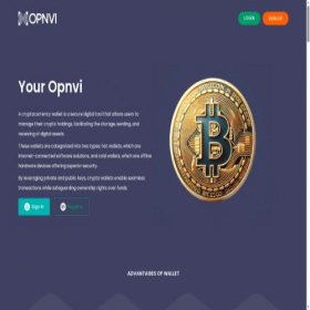 Скриншот главной страницы сайта opnvi.com