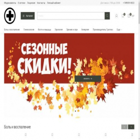 Скриншот главной страницы сайта optika66.ru