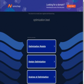 Скриншот главной страницы сайта optimization.best