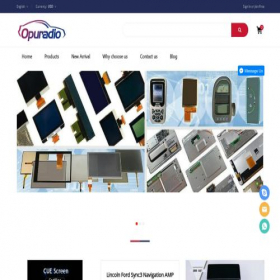 Скриншот главной страницы сайта opuradio.com