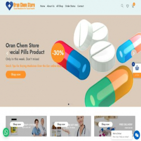 Скриншот главной страницы сайта oranchemstore.com