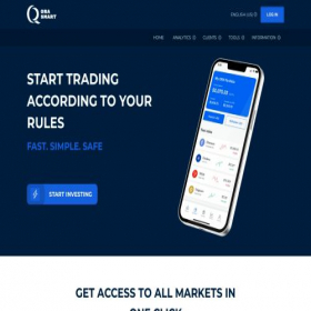 Скриншот главной страницы сайта oraqsmart.online