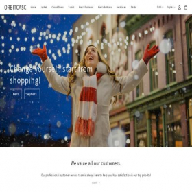 Скриншот главной страницы сайта orbitcasc.com