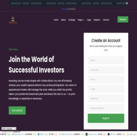 Скриншот главной страницы сайта orbitexblock.com