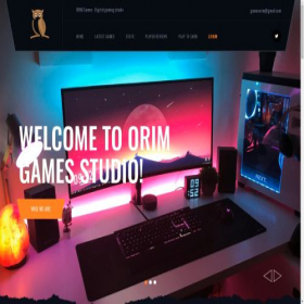 Скриншот главной страницы сайта orimgames.com