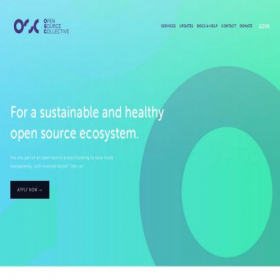 Скриншот главной страницы сайта oscollective.org
