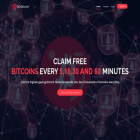 Скриншот главной страницы сайта ourbitco.in