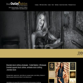 Скриншот главной страницы сайта outlet-babilon.com