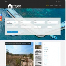 Скриншот главной страницы сайта overseas-realty.eu