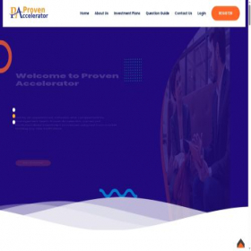 Скриншот главной страницы сайта p-accs.pro