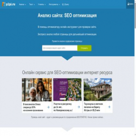 Скриншот главной страницы сайта p2pi.ru