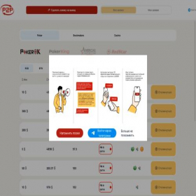 Скриншот главной страницы сайта p2pobmen.com