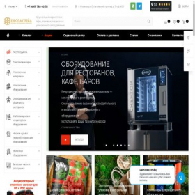 Скриншот главной страницы сайта pack-euro.ru