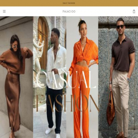 Скриншот главной страницы сайта palacioofashion.com