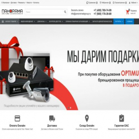 Скриншот главной страницы сайта panoramasbgroup.ru
