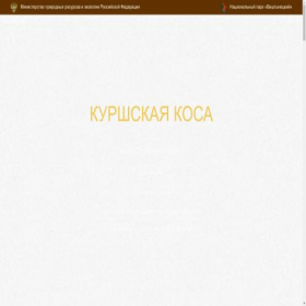 Скриншот главной страницы сайта park-kosa.ru