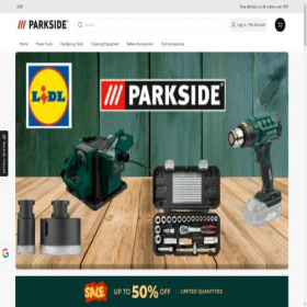 Скриншот главной страницы сайта parksidestores.com