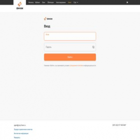 Скриншот главной страницы сайта partner.finam.ru